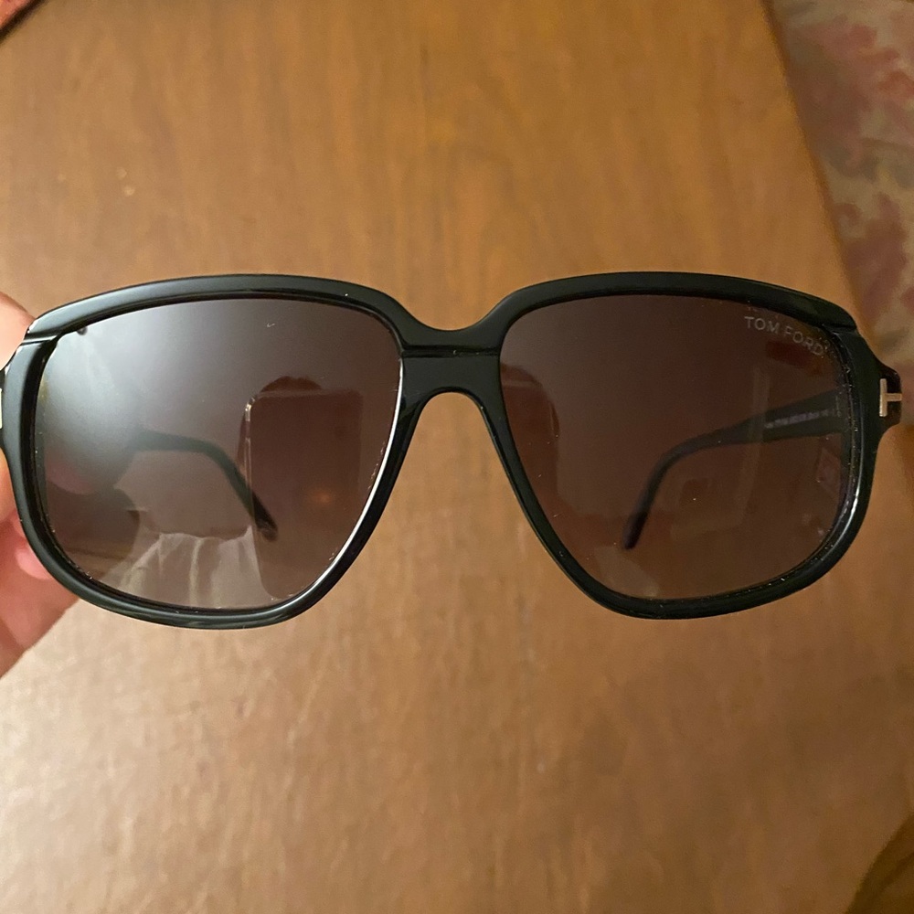Tom Ford Black Aviator Sunglasses